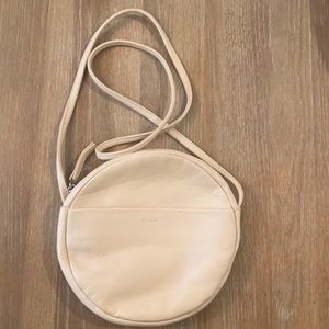 Baggu Circle Leather Cross body Purse